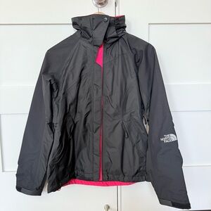 The North Face Black Jacket with Pink Accents